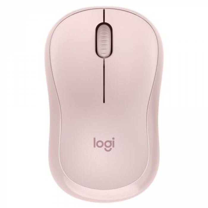 Mouse Optic Logitech M220 Silent, USB Wireless, Rose