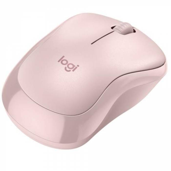 Mouse Optic Logitech M220 Silent, USB Wireless, Rose