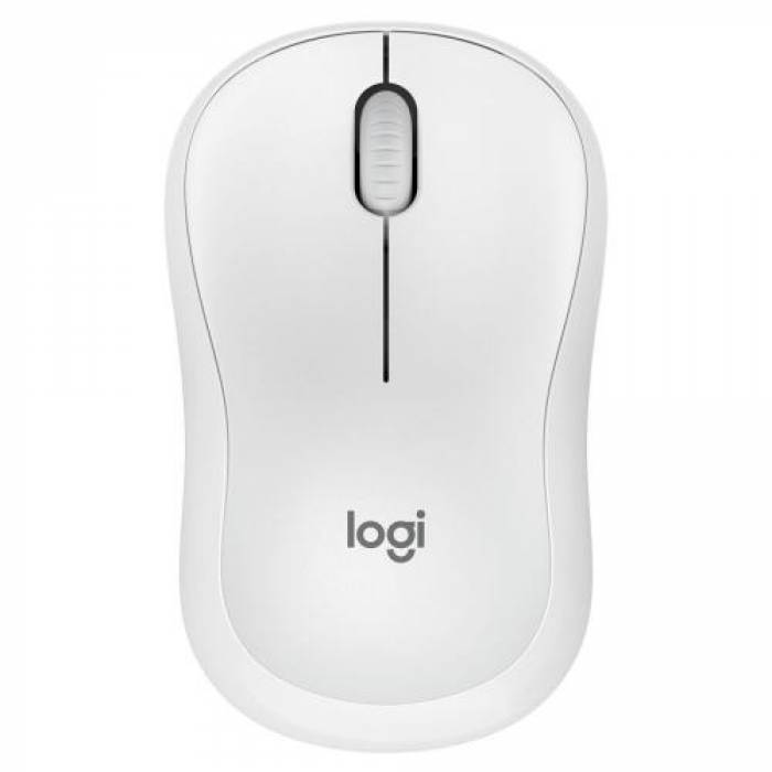 Mouse Optic Logitech M220 Silent, USB Wireless, White