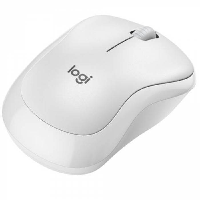 Mouse Optic Logitech M220 Silent, USB Wireless, White