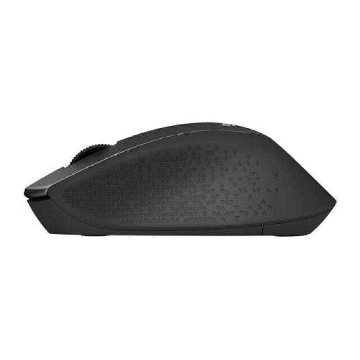 Mouse Optic Logitech M330 Silent Plus, USB Wireless, Black