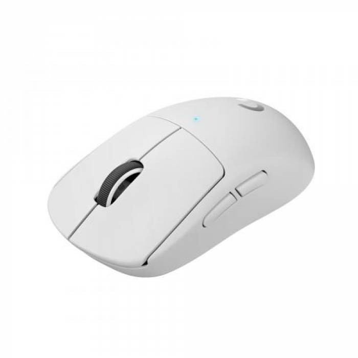 Mouse Optic Logitech Pro X Superlight, USB Wireless, White