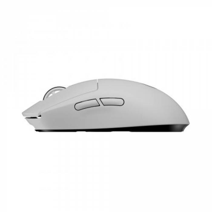 Mouse Optic Logitech Pro X Superlight, USB Wireless, White