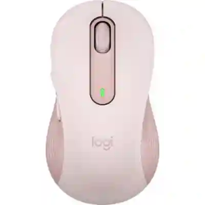 Mouse Optic Logitech Signature M650 L, USB Wireless, Rose