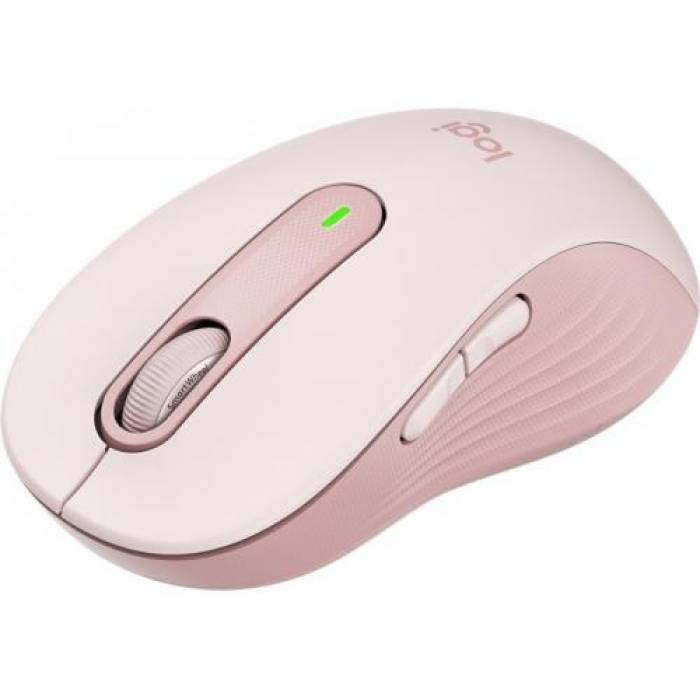 Mouse Optic Logitech Signature M650 L, USB Wireless, Rose