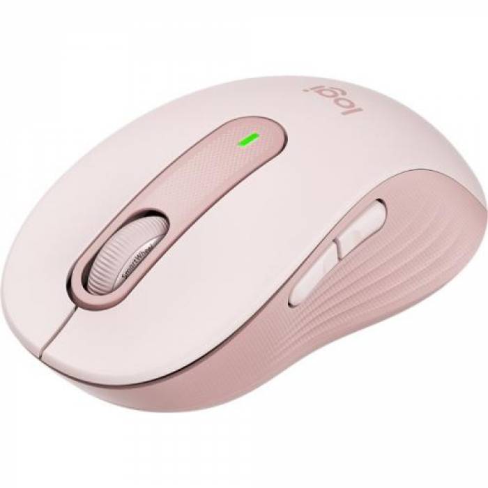 Mouse Optic Logitech Signature M650, USB Wireless, Rose