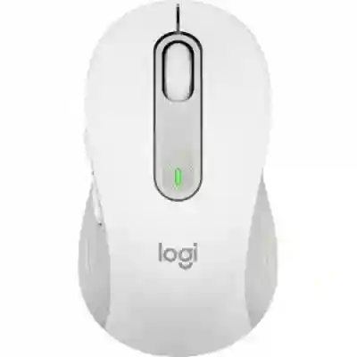 Mouse Optic Logitech Signature M650, USB Wireless, White