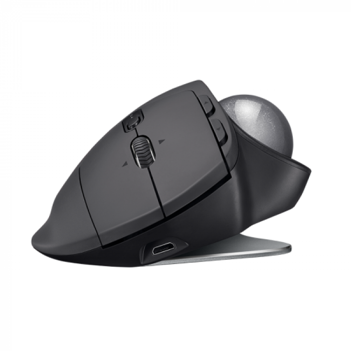 Mouse Optic Logitech Trackball MX Ergo, Bluetooth, Graphite