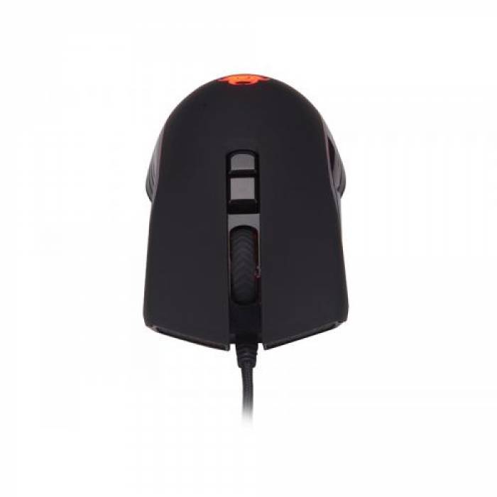 Mouse Optic Mavrica, RGB LED, USB, Black 