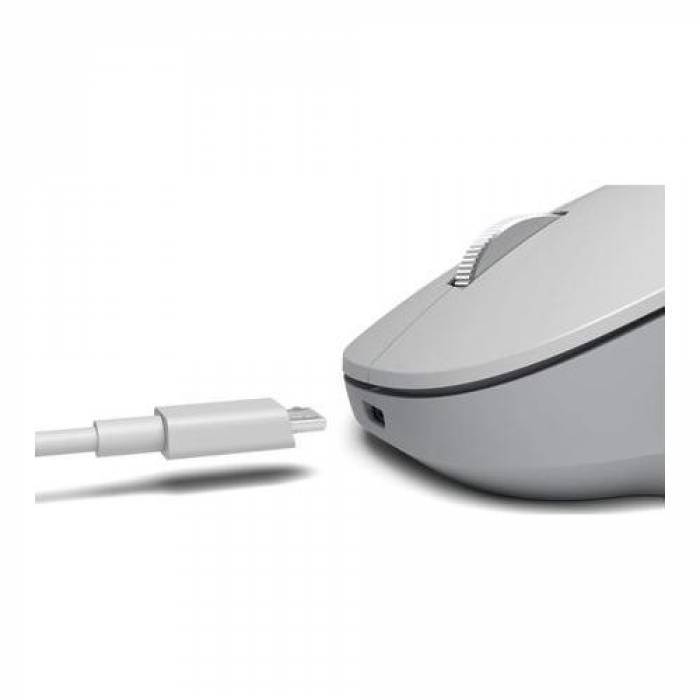 Mouse optic Micosoft Surface Precision FTW-00006, USB/Bluetooth, Grey