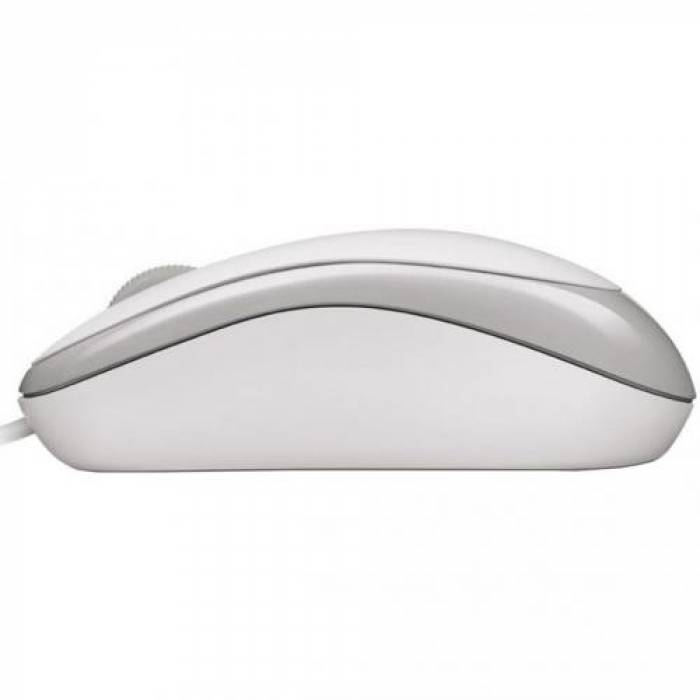 Mouse Optic Microsoft Basic, USB, White