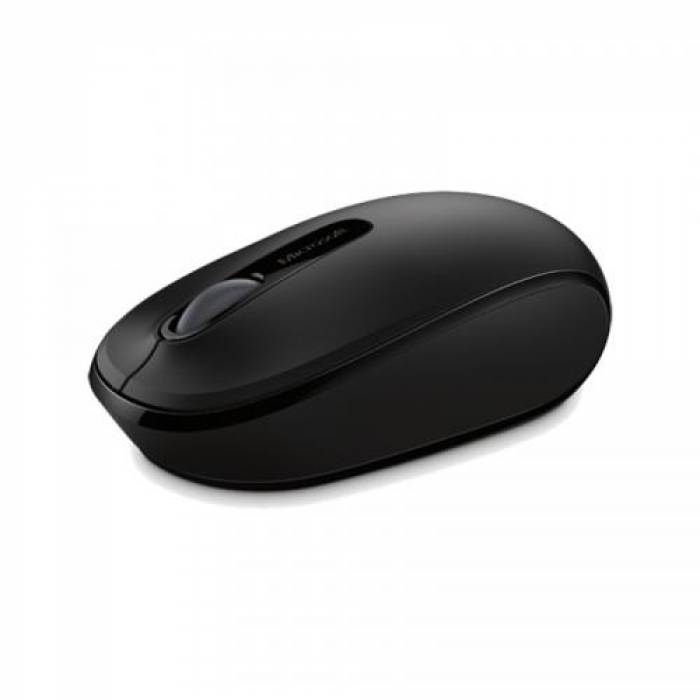 Mouse Optic Microsoft Mobile 1850, USB Wireless, Black