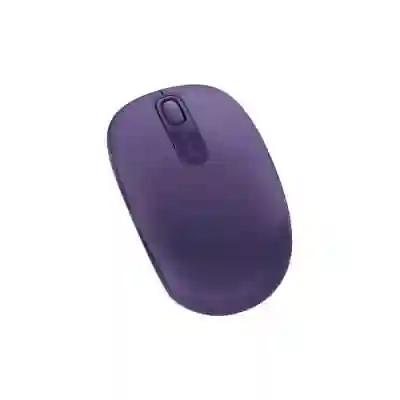 Mouse Optic Microsoft Mobile 1850, USB Wireless, Purple