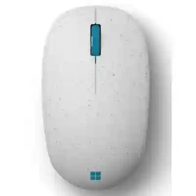 Mouse Optic Microsoft Ocean Plastic, USB Wireless, White