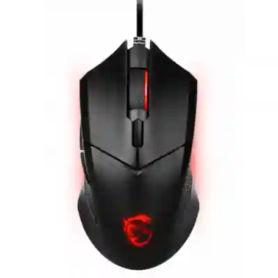 Mouse Optic MSI Clutch GM08, USB, Black