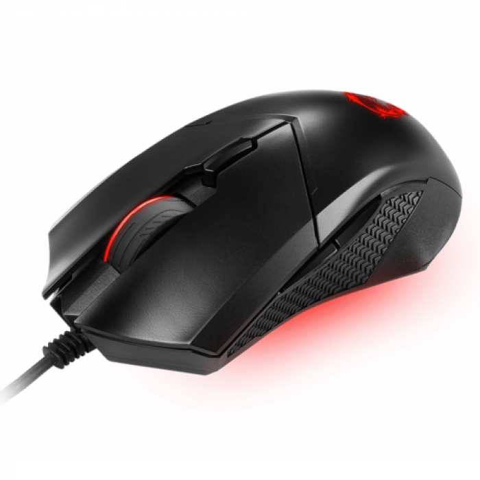 Mouse Optic MSI Clutch GM08, USB, Black