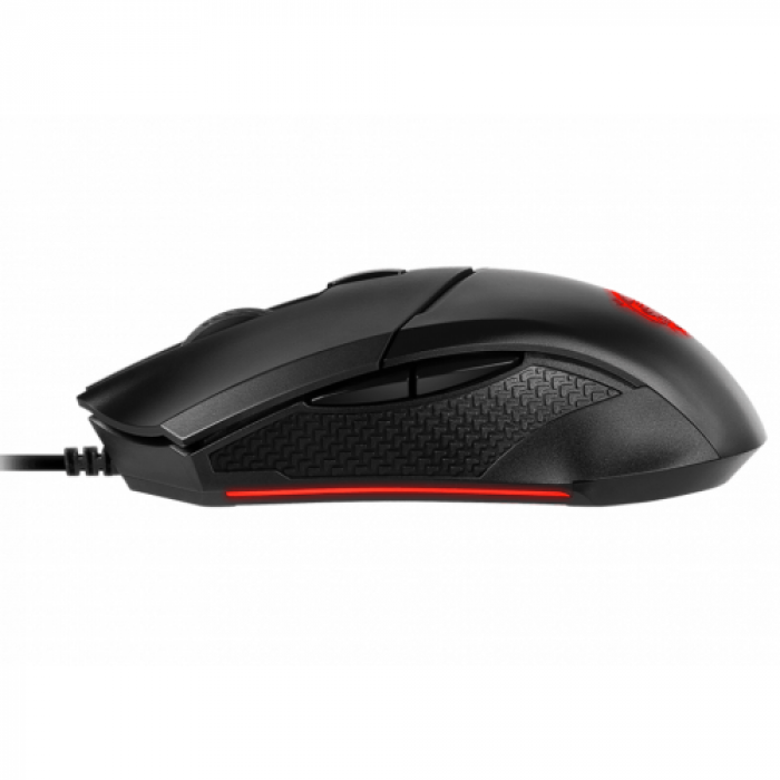 Mouse Optic MSI Clutch GM08, USB, Black