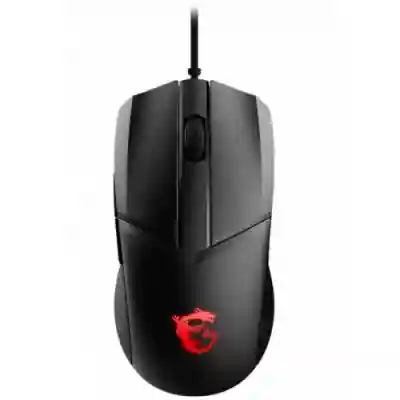 Mouse Optic MSI Clutch GM41 LIGHTWEIGHT, USB, Black