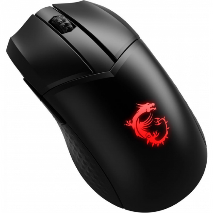 Mouse Optic MSI Clutch GM41 Lightweight Wireless, USB, Black