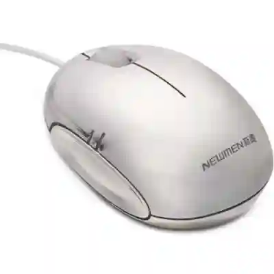 Mouse Optic Newmen M354, RGB LED, USB, White