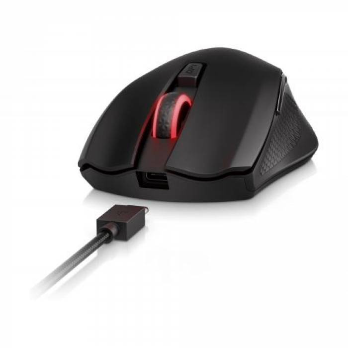 Mouse Optic OMEN Vector, USB Wireless, Black