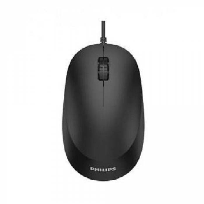 Mouse Optic Philips SPK7207, USB, Black