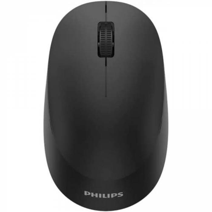 Mouse Optic Philips SPK7307, USB Wireless, Black