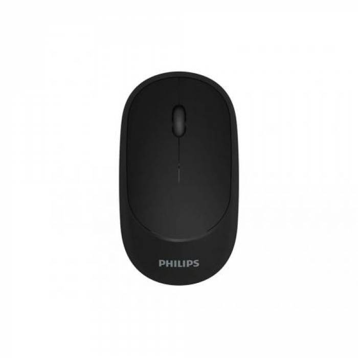 Mouse Optic Philips SPK7314, USB Wireless, Black