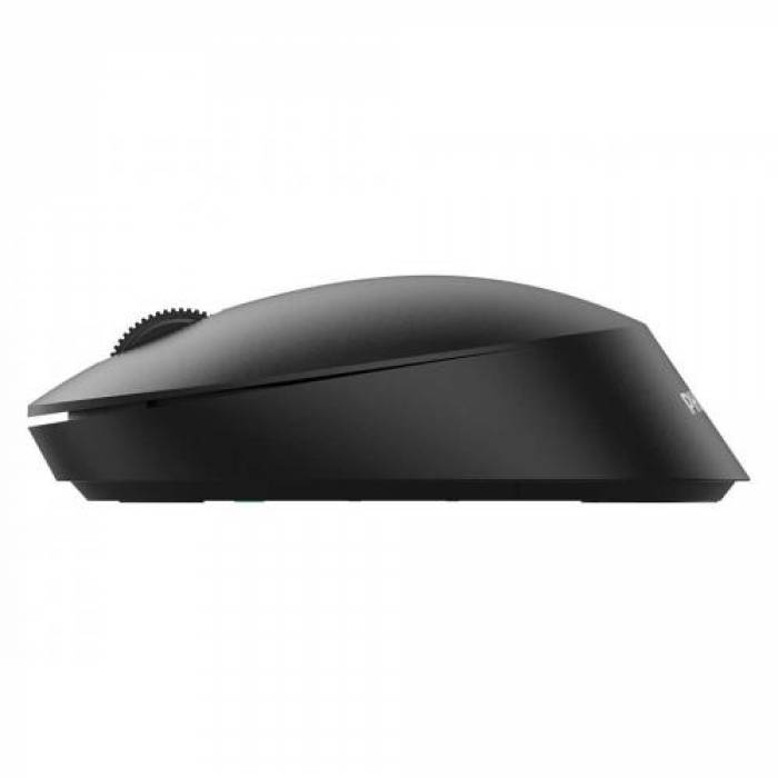 Mouse Optic Philips SPK7407, USB Wireless/Bluetooth, Black