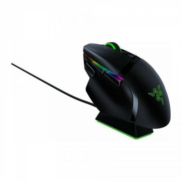 Mouse Optic Razer Basilisk Ultimate, RGB LED, USB Wireless, Black