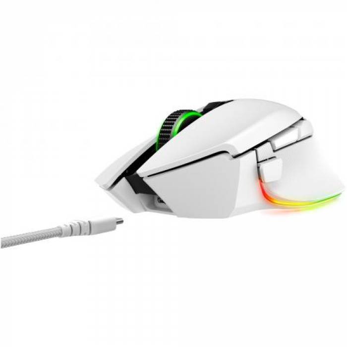 Mouse Optic Razer Basilisk V3 PRO, USB, White