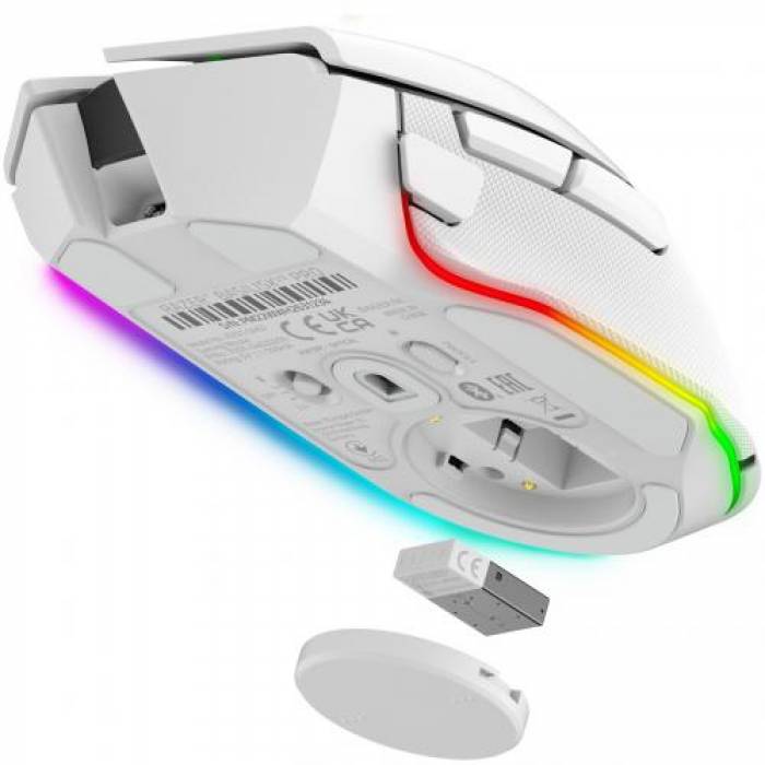 Mouse Optic Razer Basilisk V3 PRO, USB, White