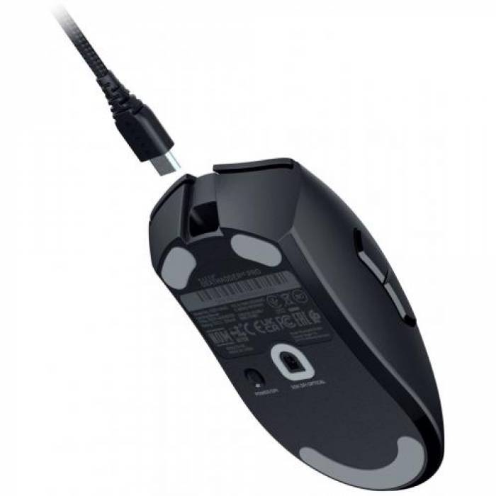 Mouse Optic Razer DeathAdder V3 Pro, Wireless/USB, Black