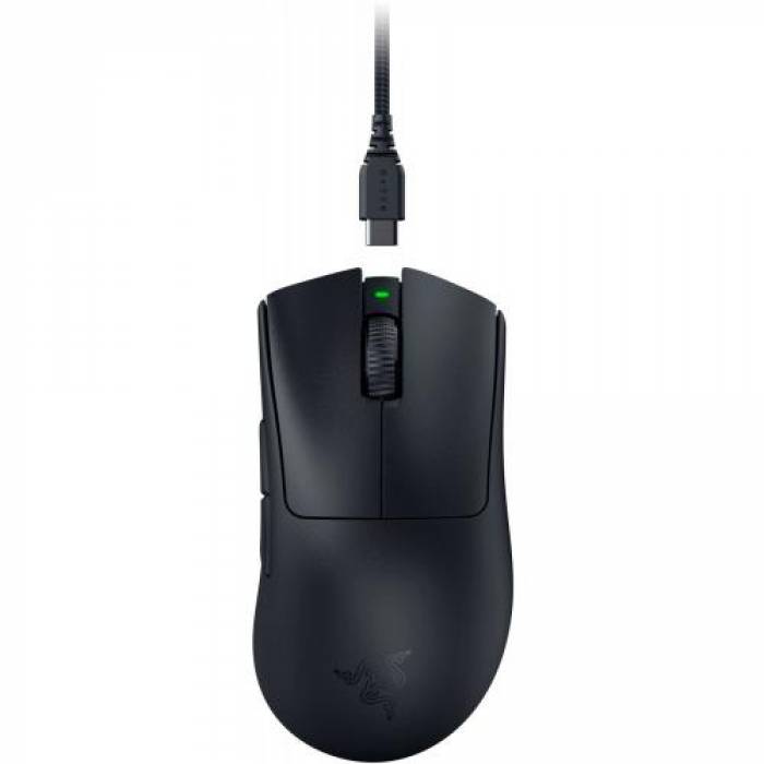 Mouse Optic Razer DeathAdder V3 Pro, Wireless/USB, Black