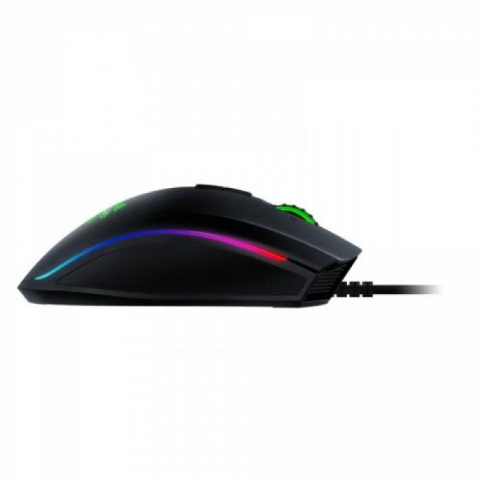 Mouse Optic Razer Mamba Elite, RGB LED, USB, Black
