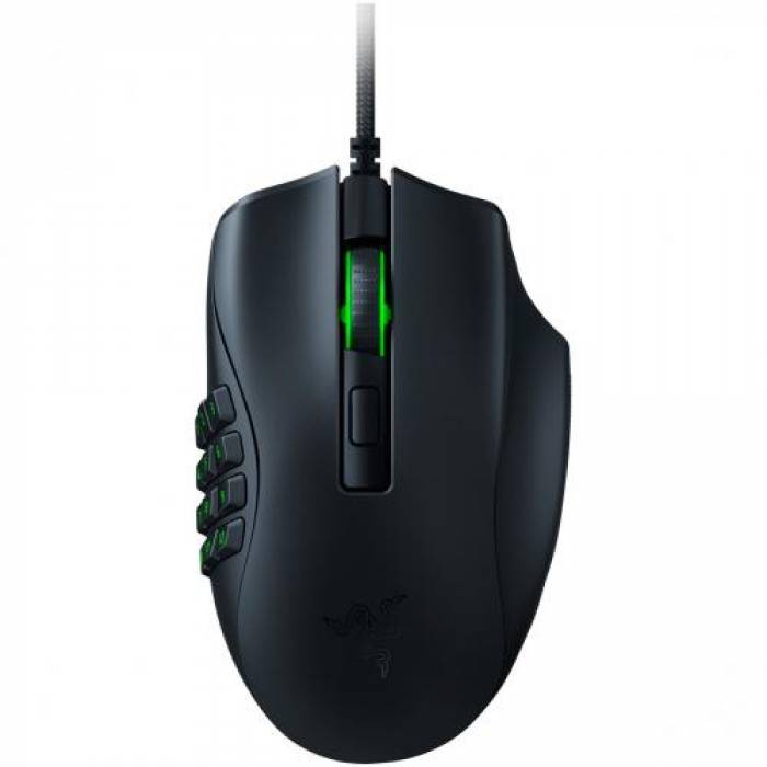 Mouse Optic Razer Naga X, USB, Black