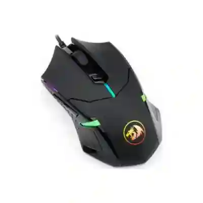 Mouse Optic Redragon Centrophorus RGB, USB, Black