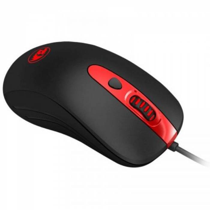 Mouse Optic Redragon Cerberus, RGB LED, USB, Black-Red