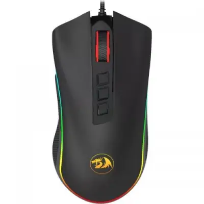 Mouse Optic Redragon Cobra FPS, RGB LED, USB, Black