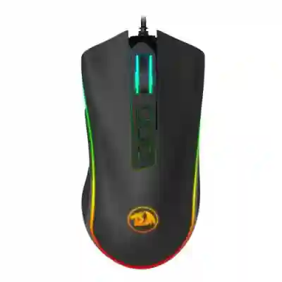 Mouse Optic Redragon Cobra, RGB, USB, Black