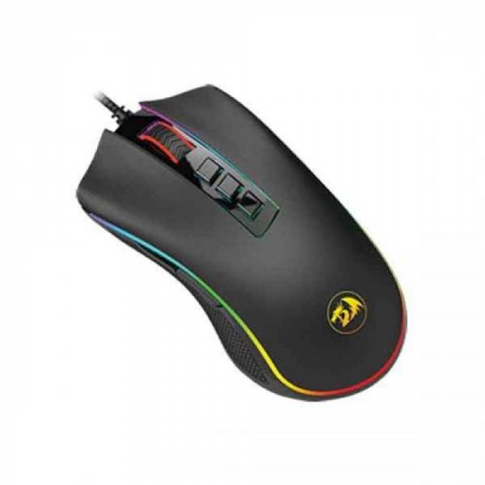 Mouse Optic Redragon Cobra, RGB, USB, Black