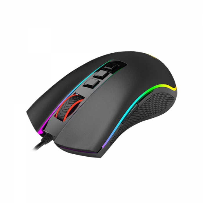 Mouse Optic Redragon Cobra, RGB, USB, Black