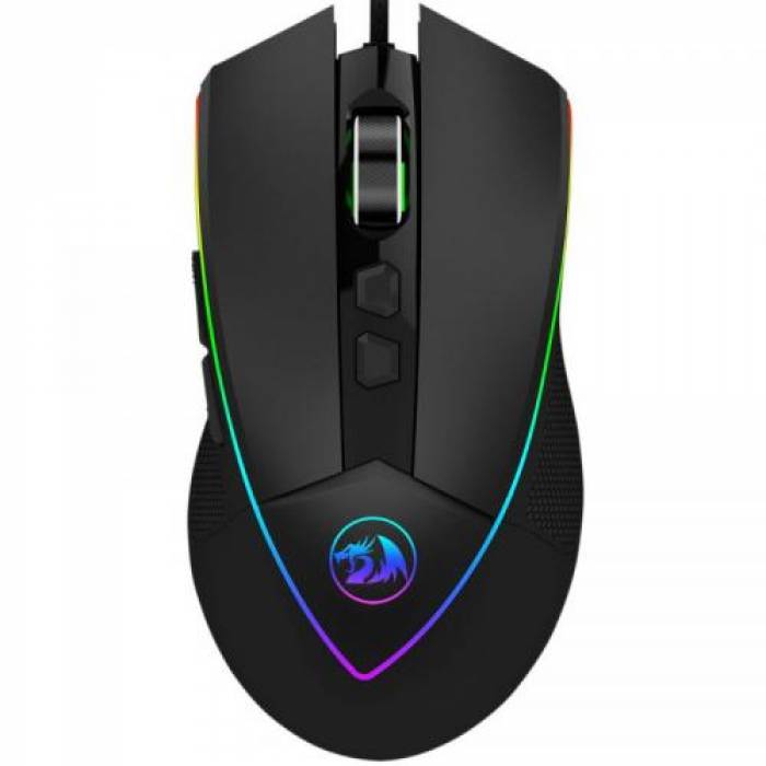 Mouse Optic Redragon Emperor, RGB, USB, Black