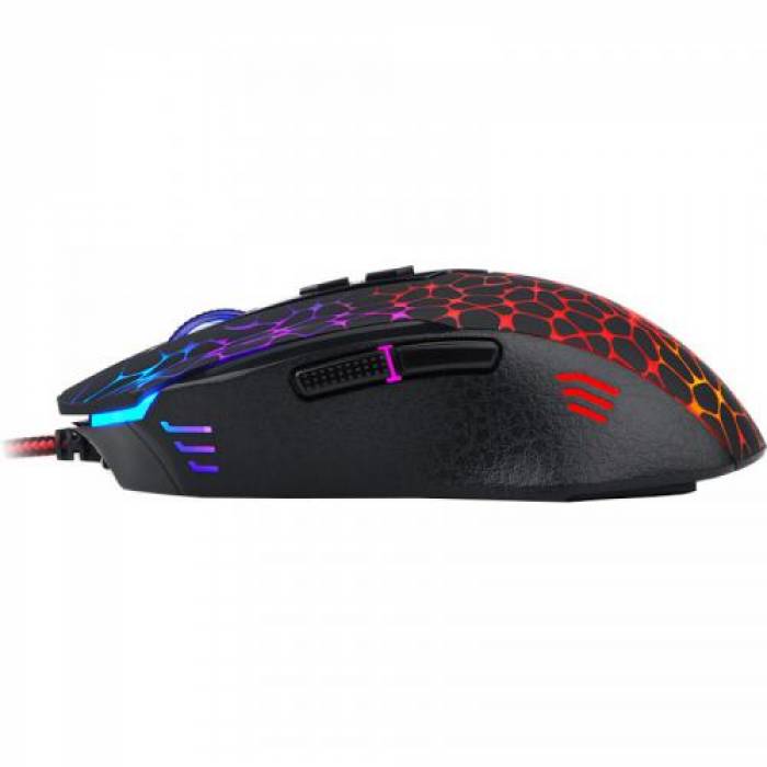 Mouse Optic Redragon Inquisitor, RGB LED, USB, Black