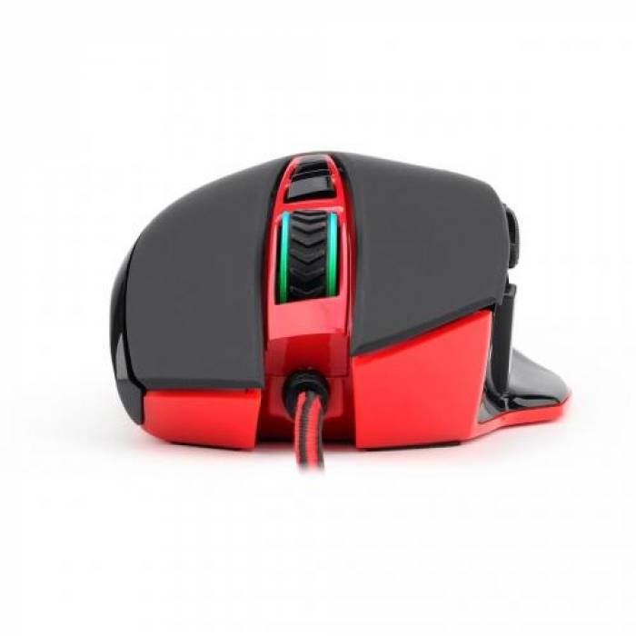 Mouse Optic Redragon Inspirit, RGB LED, USB, Black