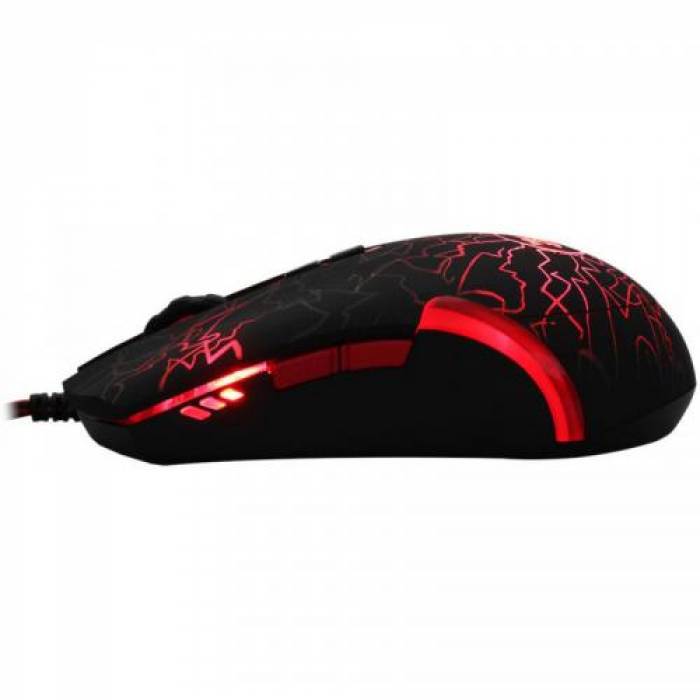 Mouse Optic Redragon Lavawolf 2, RGB LED, USB, Black