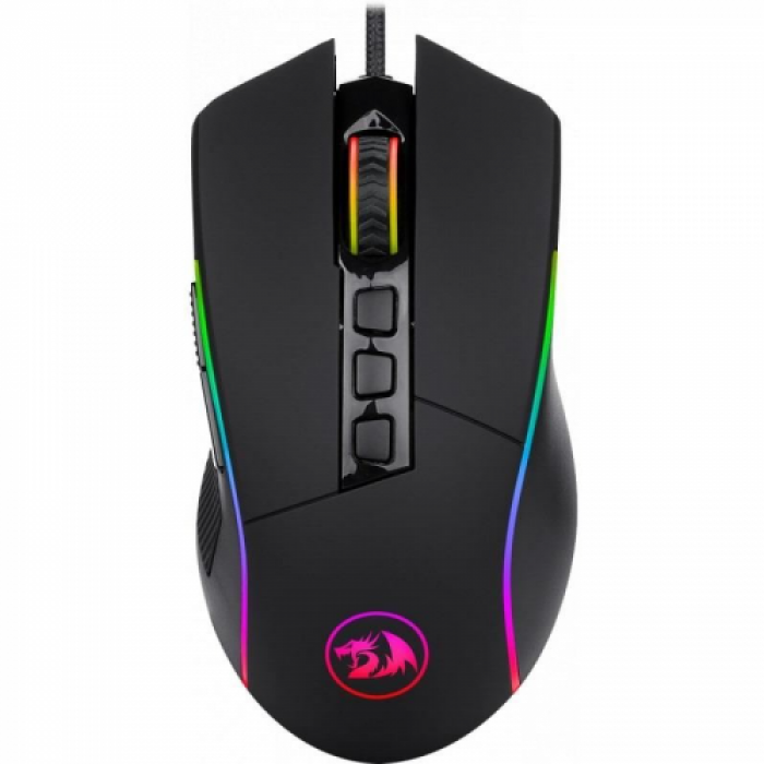 Mouse Optic Redragon Lonewolf, USB, Black