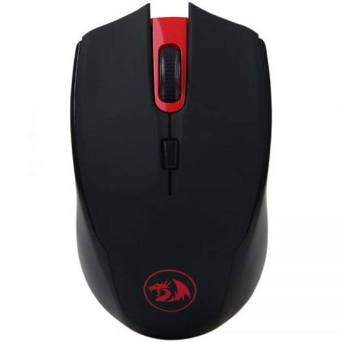 Mouse Optic Redragon M651, USB Wireless, Black-Red