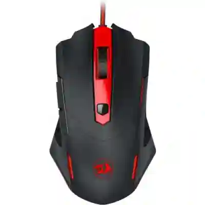 Mouse Optic Redragon Pegasus, RGB LED, USB, Black-Red