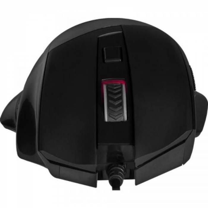 Mouse Optic Redragon Phaser, RGB LED, USB, Black